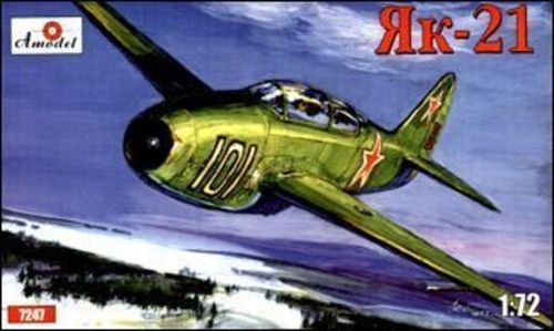 Yakovlev Yak-21 Soviet jet...