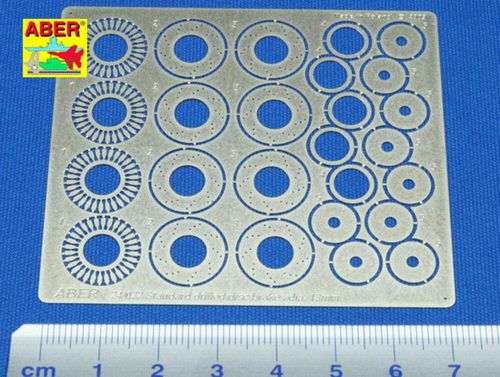Standard drilled discs brakes...
