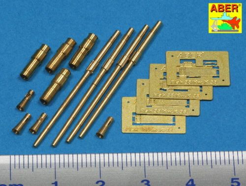 Set of 4 German 2cm L/65 gun...