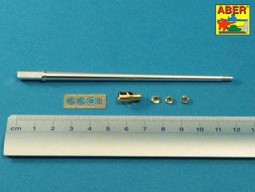 7,5 cm  barrel  with muzzle...