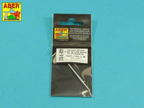 Germ.50mm KwK39L/60 Barrel...