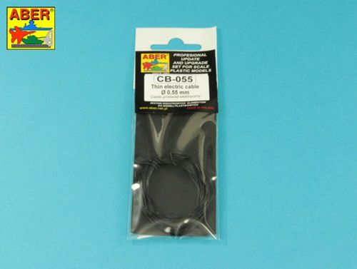 Thin electric cable diameter...