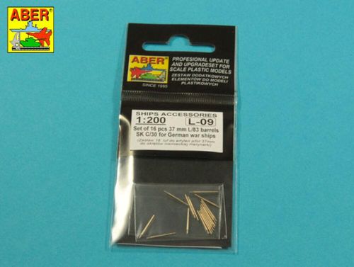 Set of 16 pcs 37 mm L/83...