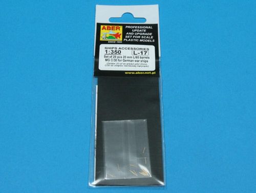 Set of 20 pcs 20 mm L/65...