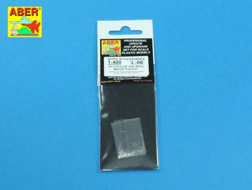 Set of 20 pcs QF 2-pdr (40mm)...