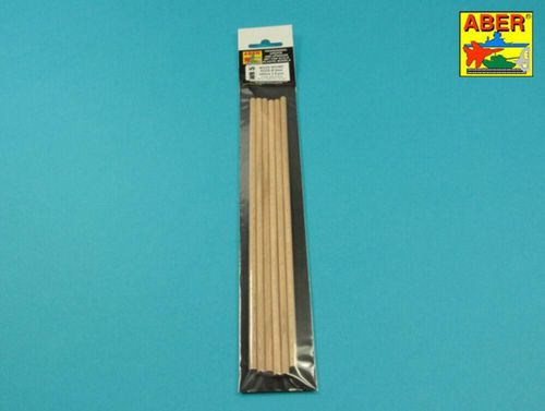 Wood round rods 5mm length...