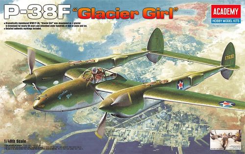 P-38F Lightning Glacier Girl