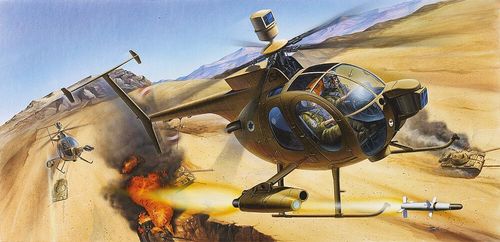 Hughes 500D - TOW