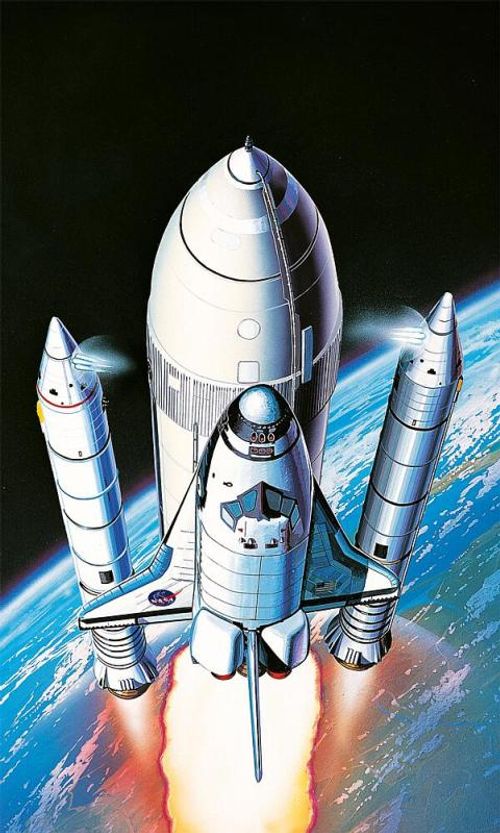 Space Shuttle + Booster