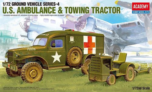 US Dodge Amb. + Tractor