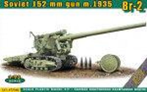 BR-2 Soviet 152mm heavy gun...