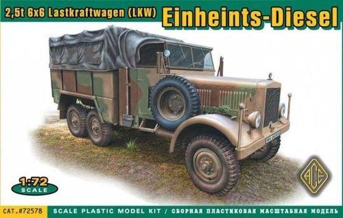 Einheits-Diesel 2.5t 6x6...