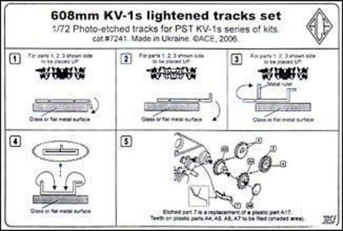 KV-1s 608mm lightened tracks...