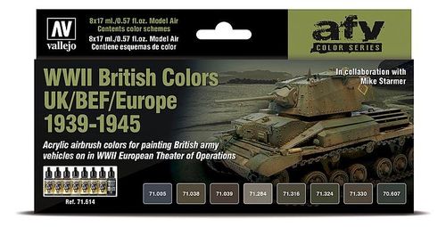 Britische Farben - Europa,...