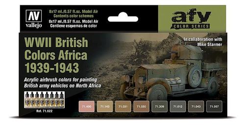 Britische Farben - Afrika...
