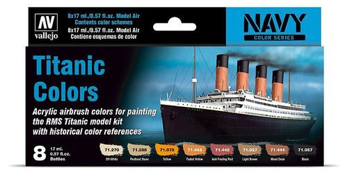 Titanic - Farb-Set