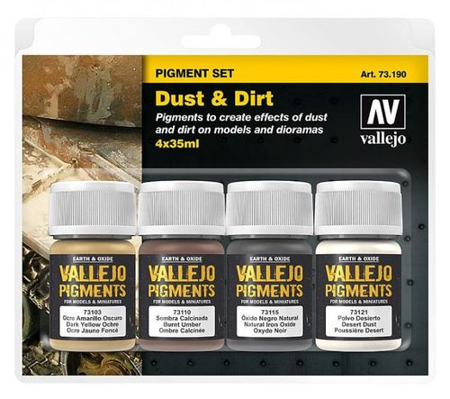 Pigment-Set Staub und Schmutz