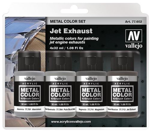 Farbset, Metall, Auspuff