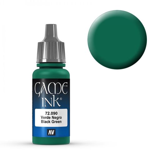 Black Green Ink - 17 ml