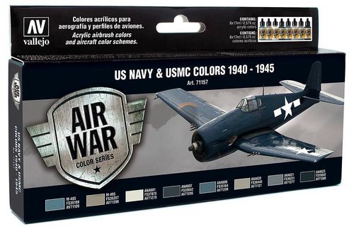 WWII USN Aircraft - Farbset -...
