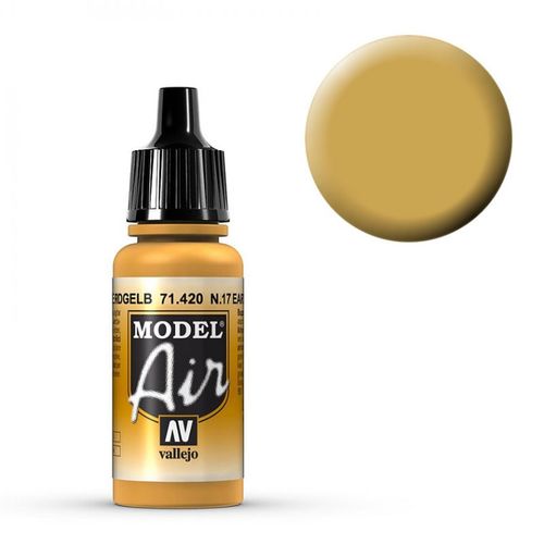 Model Air -  Erd-Gelb - 17 ml