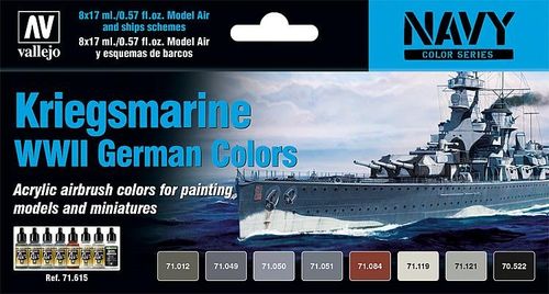 Kriegsmarine WWII - Farbset