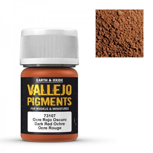 Vallejo Pigment Dark Red Ocre...