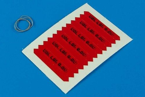 Remove before flight flags...