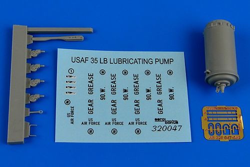 35Lb. lubricating bucket pump...