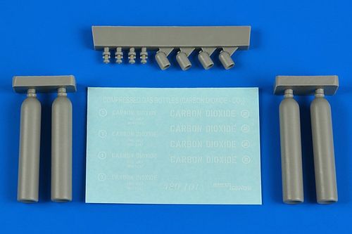 Compressed gas bottles...