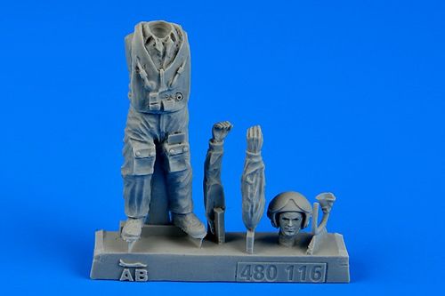 Soviet Pilot with life jacket...