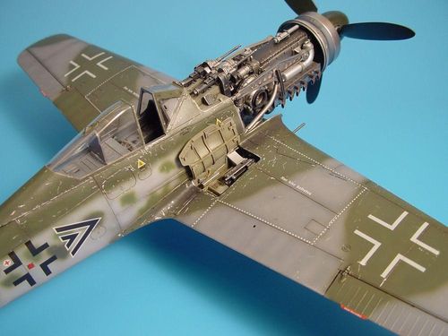 Focke-Wulf Fw 190 D - Gun bay...