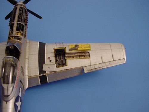 P-51D Mustang - Gun bay...