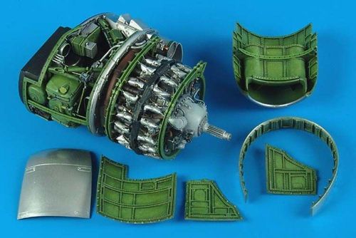 P-47D Thunderbolt - Engine set