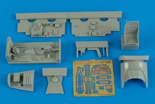 P-38J Lightning - Cockpit set...