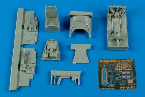 P-38F Lightning - Cockpit set...