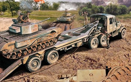 Scammell Tank Transporter -...