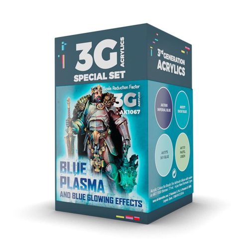 WARGAME COLOR SET. BLUE...