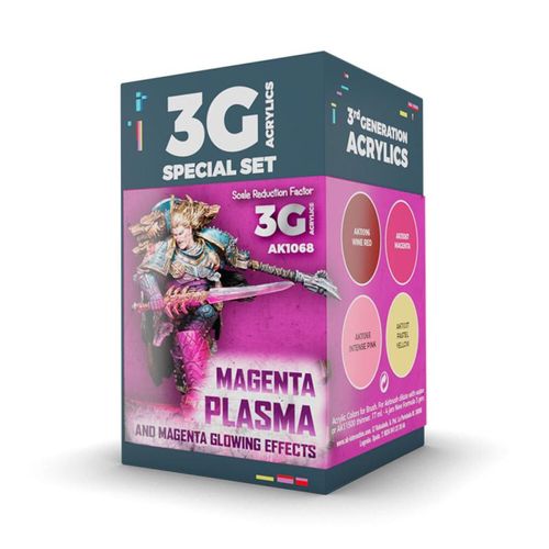 WARGAME COLOR SET. MAGENTA...