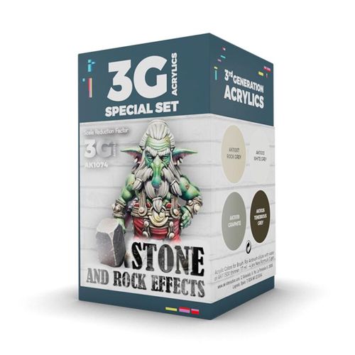 WARGAME COLOR SET. STONE AND...