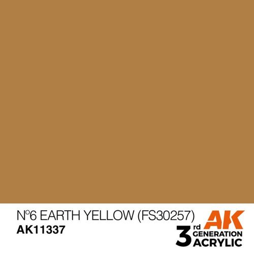 No6 Earth Yellow (FS30257)