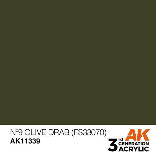 No9 Olive Drab (FS33070)