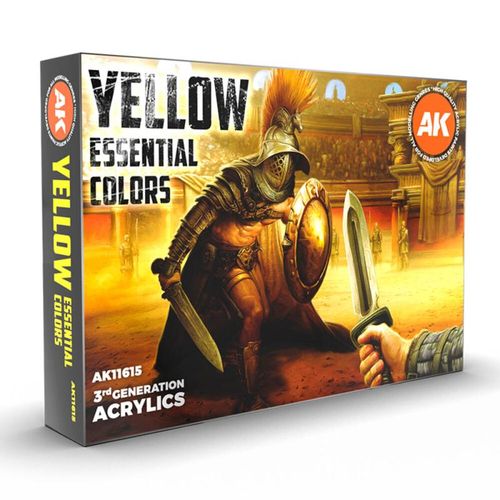 YELLOW ESSENTIAL COLORS 3GEN...