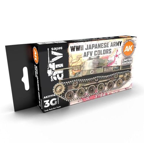 WWII Japanese Army AFV Colors...