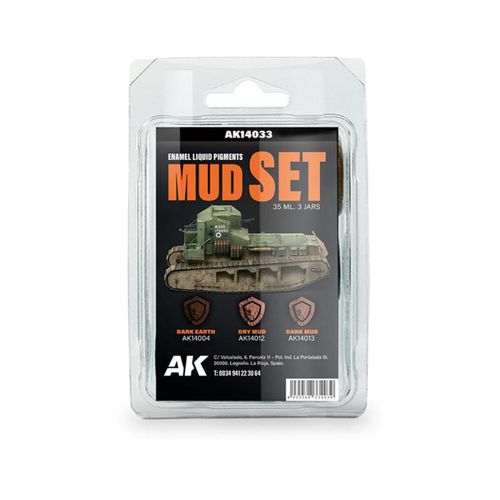 MUD SET - Liquid Pigment  (3...