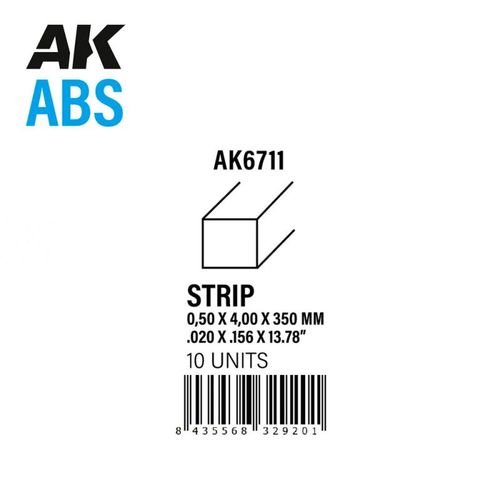 Strips 0.50 x 4.00 x 350mm -...