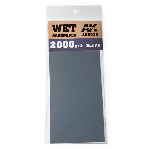 Wet Sandpaper 2000 Grit. 3...