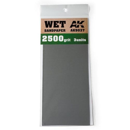 Wet Sandpaper 2500 Grit. 3...