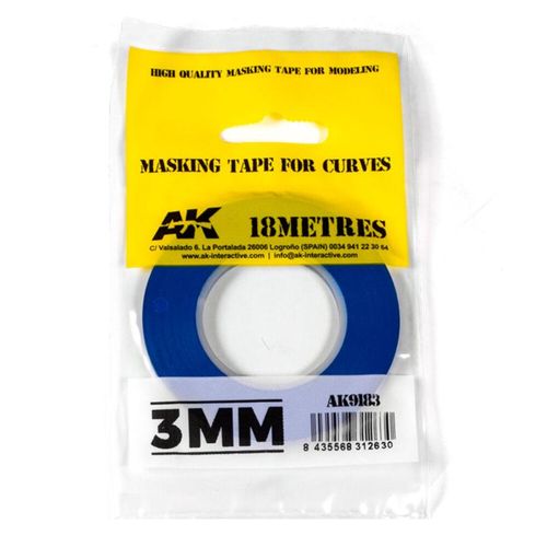 Blue masking Tape for curves...