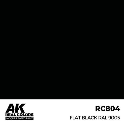 Flat Black RAL 9005 - 17 ml